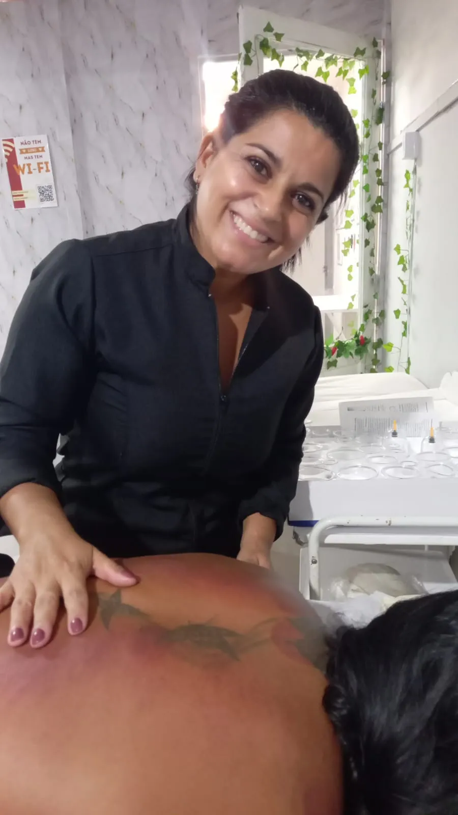 Sessão de relaxamento no Méier